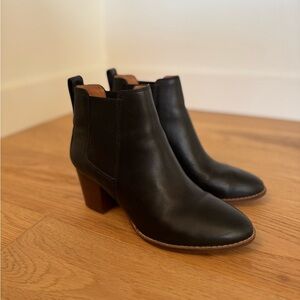 Madewell Classic Black Ankle Boots